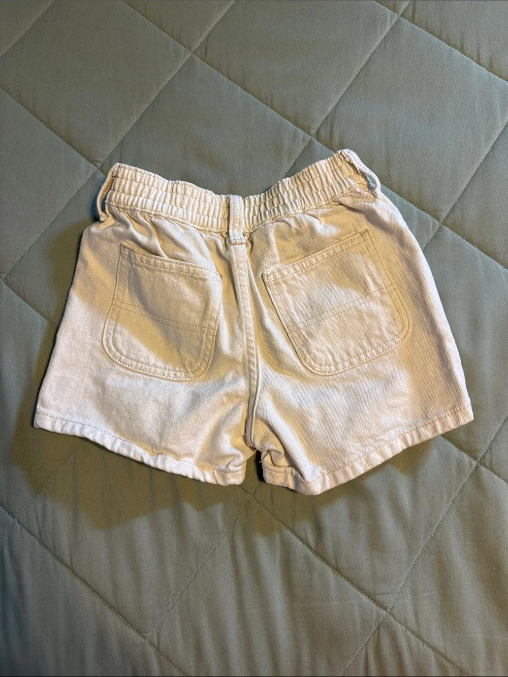 Old Navy Cream Girls' Pull-On Shorts